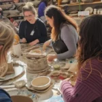 pottery class session stockcake